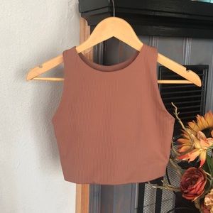 Girlfriend Collective; Size small; Color Rye; Style Dylan bra